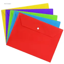 بسته 5 عددی پوشه دکمه دار A4