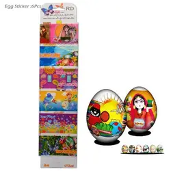 برچسب تخم مرغ رنگی هفت سین - 6عددی