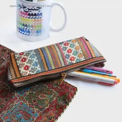 جامدادی جاجیم تک زیپ