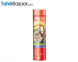 مداد رنگی 24 رنگ استوانه ای فلزی فکتیس - فروشگاه اینترنتی تحریر بازار