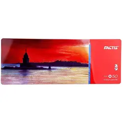 مداد رنگی 50 رنگ فکتیس-جعبه فلزی - فروشگاه اینترنتی تحریر بازار