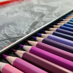 مداد رنگی 50 رنگ فکتیس-جعبه فلزی - فروشگاه اینترنتی تحریر بازار