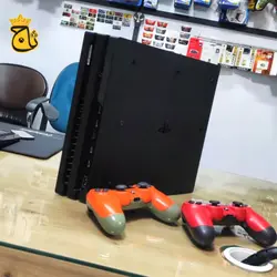 کنسول ps4 پرو- دو دسته اصلی یک ترا اکانتی - کارکرده