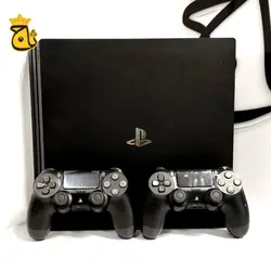 کنسول ps4 پرو- دو دسته اصلی یک ترا کپی خور - کارکرده - تاج استور | تخصص ما کنسول بازی و گیم