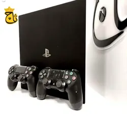 کنسول ps4 پرو- دو دسته اصلی یک ترا کپی خور - کارکرده - تاج استور | تخصص ما کنسول بازی و گیم