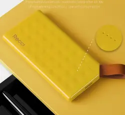 پاوربانک رسی مدل RL-8000 ظرفیت 8000 میلی آمپر ساعت