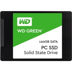حافظه SSD وسترن دیجیتال مدل GREEN WDS120G1G0A ظرفیت 120 گیگابایت
