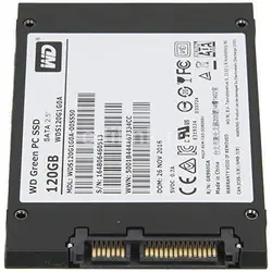 حافظه SSD وسترن دیجیتال مدل GREEN WDS120G1G0A ظرفیت 120 گیگابایت