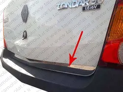 زه استیل درب صندوق رنو ال نود - تجملات