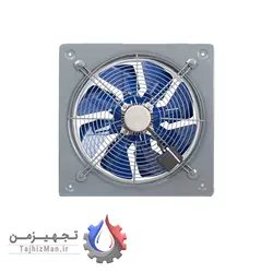 هواکش صنعتی فلزی با پروانه فلزی دمنده VIA-40C4S - تجهیزمن