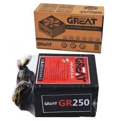 پاور فن بزرگ گریت Great GR-250W | فروش و پخش عمده تک استور
