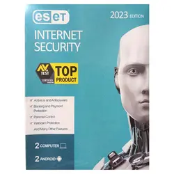 آنتی ویروس 2 کاربره Eset Internet Security 2023 | فروش و پخش عمده تک استور