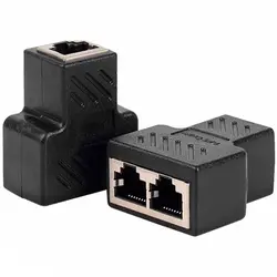 تبدیل 1 به 2 شبکه فلزی RJ45 | فروش و پخش عمده تک استور