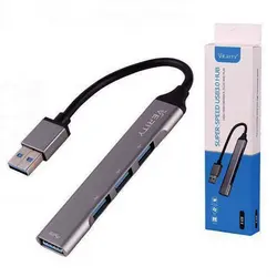 هاب 4 پورت USB3.0 وریتی Verity H409 | فروش و پخش عمده تک استور