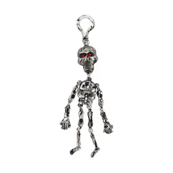 آویز و جاسوئیچی طرح اسکلت دو رنگ | فروش و پخش عمده تک استور