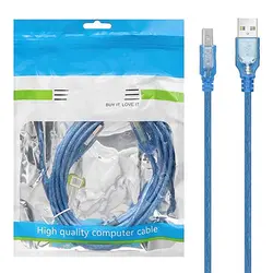 کابل 3 متری پرینتر شیلدار رویال Royal | فروش و پخش عمده تک استور