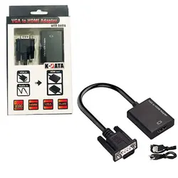 تبدیل VGA to HDMI + Audio + Power کی دیتا K-DATA | فروش و پخش عمده تک استور