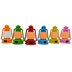 چراغ خواب دو شاخه دار شیشه نارنجی طرح فانوس | فروش و پخش عمده تک استور