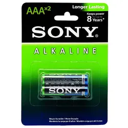 باتری نیم قلمی آلکالاین سونی Sony بسته 2 عددی | فروش و پخش عمده تک استور