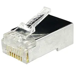 سوکت شبکه فلزی AMP CAT6 | فروش و پخش عمده تک استور