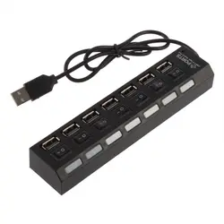 هاب 7 پورت USB2.0 آداپتور خور | فروش و پخش عمده تک استور