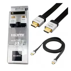 کابل 2 متری HDMI 4K فلت سونی Sony | فروش و پخش عمده تک استور