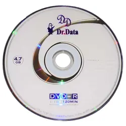 DVD خام 4.7 گیگ دکتر دیتا DR.DATA | فروش و پخش عمده تک استور