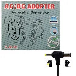 آداپتور مودم کمبو 9 ولت 1 آمپر دو سر کایزر Kaiser K-AD09 | فروش و پخش عمده تک استور