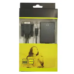 تبدیل VGA To HDMI+Audio Cable | فروش و پخش عمده تک استور
