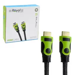 کابل 15 متری HDMI کنفی رویال Royal پک کارتنی | فروش و پخش عمده تک استور