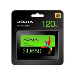 حافظه SSD ای دیتا ADATA SU650-120GB | فروش و پخش عمده تک استور