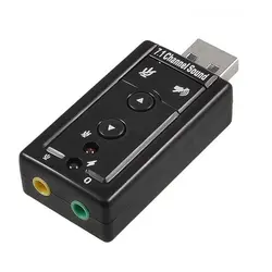 کارت صدا ولوم دار USB ونوس مدل K01 | فروش و پخش عمده تک استور