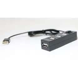 هاب USB چهار پورت ایکس پی XP-H806 کلید دار | فروش و پخش عمده تک استور