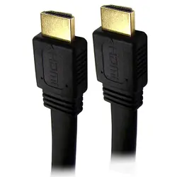 کابل HDMI فلت 5 متری تسکو مدل TC 74 | فروش و پخش عمده تک استور