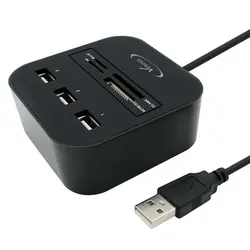 هاب USB و رم ریدر ونوس PV-H196 | فروش و پخش عمده تک استور