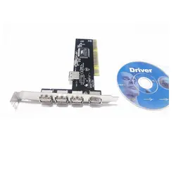 کارت 4 پورت USB PCI پک دار 66607 | فروش و پخش عمده تک استور