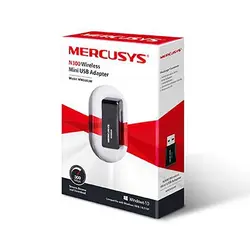 کارت شبکه USB بی سیم مرکوسیس Mercusys MW300UM | فروش و پخش عمده تک استور