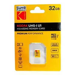 رم میکرو 32 گیگ کداک KODAK UHS-I U1 CLASS 10 سرعت 85MB/s | فروش و پخش عمده تک استور