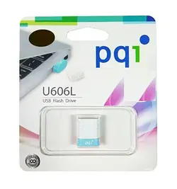 فلش ۶۴ گیگ پی کیو آی U606L فیروزه ای | فروش و پخش عمده تک استور
