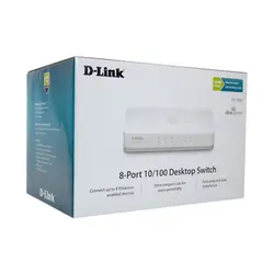 سوئیچ شبکه 8 پورت دی لینک D-link DES-1008A | فروش و پخش عمده تک استور