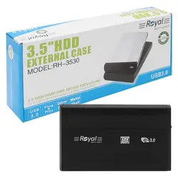 باکس هارد 3.5 اینچ USB3 رویال Royal 3530 | فروش و پخش عمده تک استور