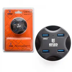 هاب 4 پورت USB3.0 انزو ENZO UH-41 | فروش و پخش عمده تک استور