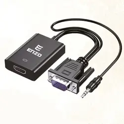 تبدیل VGA To HDMI انزو Enzo VG-51 | فروش و پخش عمده تک استور