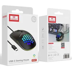 ماوس گیمینگ Type-C ارلدام Earldom KM5 | فروش و پخش عمده تک استور