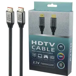 کابل 1.5 متری HDMI 4k v2.1 کارتن سبز | فروش و پخش عمده تک استور