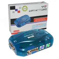 KVM Switch اتوماتیک 2 پورت FJ-K102 PS2 | فروش و پخش عمده تک استور