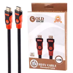 کابل 1.5 متری HDMI 4K اسکار گلد Oscar Gold پک کارتنی | فروش و پخش عمده تک استور