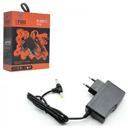 آداپتور مودم 9 ولت 1 آمپر انزو ENZO B-2091C | فروش و پخش عمده تک استور