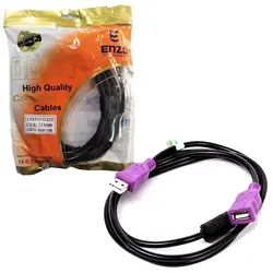کابل افزایش طول 3 متری USB انزو ENZO | فروش و پخش عمده تک استور