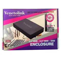 باکس هارد 3.5 اینچ کمبو usb3 ونتولینک Venetolink | فروش و پخش عمده تک استور